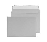 Blake Envelopes Creative Senses DE344 Handgemachte Briefumschläge Haftklebung Weiches Grau C5 162 x 229 mm 190g/m² | 50 Stück