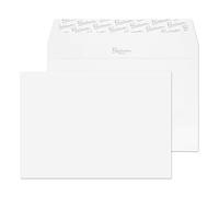 Blake Envelopes Premium Business 91455 Briefumschläge Haftklebung Diamant Weiß Laid C5 162 x 229 mm 120 g/m² | 50 Stück