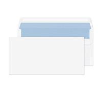 Blake Envelopes Purely Everyday 12772 Briefumschläge Selbstklebend Weiß DL 110 x 220 mm - 75 g/m² | 1000 Stück