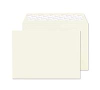Blake Envelopes Qualité supérieure et Patte autocollante Blanc Format C5 162 x 229 mm vélin - 120 g-Oyster-Portefeuille-Lot de 25