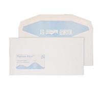Blake Environmental - Biodegradable & Recycled Envelopes (114 x 235mm) - Pack of 1000 - Premium Thickness 90GSM - Gummed - FSC Certified Eco White Envelopes - Stationery & Business Supplies (RN0016)