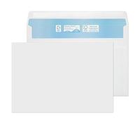 Blake Environmental - Biodegradable & Recycled Envelopes C5 (162 x 229mm) - Pack of 500 - Premium 90GSM - FSC Certified - Self Seal White Envelopes - Office Stationery & Business Supplies (RN024)