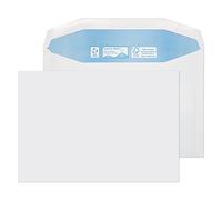 Blake Environmental - Biodegradable & Recycled Envelopes C5 (162 x 229mm) - Pack of 500 - Premium Quality 90GSM - Gummed - FSC Certified Eco White Envelopes - Stationery & Business Supplies (RN020)