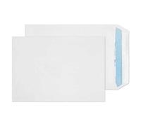Blake Environmental - Biodegradable & Recycled Envelopes C5 (229 x 162mm) - Pack of 500 - Premium 90GSM - FSC Certified - Self Seal White Envelopes - Office Stationery & Business Supplies (RN17893)