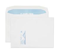Blake Environmental - FSC Recycled Envelopes C4 Window (229 x 324 mm) - Pack of 250 - Eco Biodegradeable 100GSM - Gummed White Window Envelopes - Stationery & Business Supplies (RN050)
