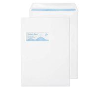 Blake Environmental - FSC Recycled Envelopes C4 Window (324 x 229 mm) - Pack of 250 - Eco Biodegradeable 100GSM - Self Seal White Window Envelopes - Stationery & Business Supplies (RN17892)