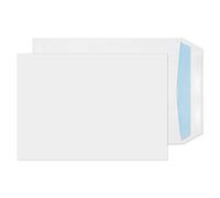 EVOLVE Envelopes Purely Everyday Pocket Self Seal C5 229x162mm 100GSM Recycled White Pack of 500