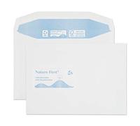 Blake Environmental - FSC Recycled Envelopes C5 Window (162 x 229 mm) - Pack of 500 - Eco Biodegradeable 90GSM - Gummed White Window Envelopes - Stationery & Business Supplies (RN025)