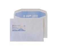 Blake Environmental - FSC Recycled Envelopes C5 Window (162 x 229 mm) - Pack of 500 - Eco Biodegradeable 90GSM - Gummed White Window Envelopes - Stationery & Business Supplies (RN026)