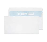Blake Environmental - FSC Recycled Envelopes DL (110 x 220 mm) - Pack of 1000 - Eco Biodegradeable 90GSM - Self Seal White Envelopes - Stationery & Business Supplies (RN17882)