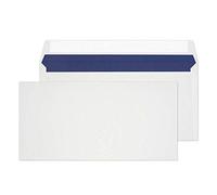 Blake Environmental - FSC Recycled Envelopes DL (110 x 220 mm) - Pack of 500 - Eco Biodegradeable 110GSM - Peel and Seal White Envelopes - Stationery & Business Supplies (FSC064)