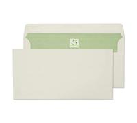 Blake Environmental - FSC Recycled Envelopes DL (110 x 220 mm) - Pack of 500 - Eco Biodegradeable 90GSM - Self Seal Natural White Envelopes - Stationery & Business Supplies (RE3258)