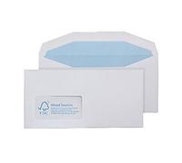 Blake Environmental Mailing Bag Window DL+ 229 (W) x 114 (H) mm White 90 gsm Pack of 1000
