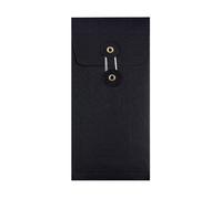 Blake Everyday - Black String and Washer Envelopes DL (220 x 110 x 25 mm) Pack of 100 Qty - Premium 180GSM - Confidential Document Mailer - Black String Tie Envelopes - Office & Business Supplies