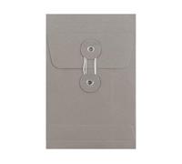 Blake Everyday - Grey String and Washer Envelopes C5 (229 x 162 mm) Pack of 100 Qty - Premium 180GSM - Confidential Document Mailer - Grey String Tie Envelopes - Office & Business Supplies