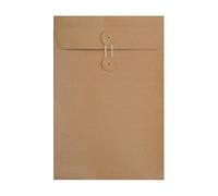 Blake Everyday - Kraft String and Washer Envelopes C5 (229 x 162 mm) Pack of 100 Qty - Premium 180GSM - Confidential Document Mailer - Kraft String Tie Envelopes - Office & Business Supplies