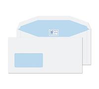 Blake Everyday Mailing Bag Window Non standard 235 (W) x 114 (H) mm White 90 gsm Pack of 1000