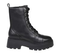 Blake Leather Combat Boot, female, Michael Kors, Lace-up Boots, Black, 5 UK, Shoes 5 UK