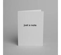 Blake Note Cards - Just A Note Cards (127 x 176mm) - Pack of 10 - Premium Quality 330GSM - Luxury & Minimalistic Cards - Appreciation/Thank You Cards & Envelopes - Announcement Cards (NCC3400/10)