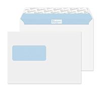 Blake Office - Premium Envelopes C5 Window (162 x 229 mm) - Pack of 500 - Quality 120GSM - FSC Certified - White Peel and Seal Envelopes - Business Envelope Window - Laser & Printer Compatible 34216