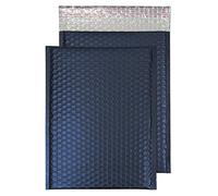 Blake Packaging - Dark Blue Bubble Mailers 320 x 240 mm - Pack of 100 - 70 Micron - Peel and Seal Navy Jiffy Bags - Small Business Supplies - Blue Padded Envelopes for Shipping (MTN324)