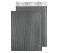 Blake Packaging - Graphite Grey Bubble Mailers 450 x 324 mm - Pack of 50 - 70 Micron - Peel and Seal Jiffy Bags - Small Business Supplies - Grey Padded Envelopes for Shipping (MTGG450)
