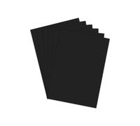 Blake Papers - Premium Black Wove Paper A4 (210 x 297mm) - Pack of 50 Sheets - Superior Thickness 320GSM - Elite Quality Art Supplies - Wove Card 8.3 x 11.7- for Arts and Craft (DELBLK320A4)