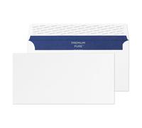 Blake Premium Pure Wallet Envelope DL Peel and Seal Plain 120gsm Super White (Pack 500)