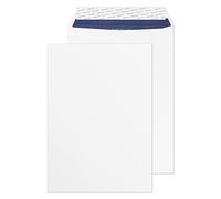Blake Pure - Premium Wove Recycled Envelopes C5 (229 x 162mm) - Pack of 25 - Thickness 120GSM - Peel & Seal White Envelopes 9 x 15.2" - FSC Certified - Laser & Inkjet Printer Compatible (RP83454)