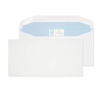 Blake Purely Environmental DL 110 x 220 mm 90 gsm FSC Certified Gummed Mailer Envelopes (FSC275) White - Pack of 1000