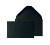 Blake Purely Everyday - Black Small Envelopes 54 x 92mm - Pack of 1000-120 GSM Thickness - Gummed Mini Envelope 2.1 x 3.6 Inches - for Florist & Flower Bouquet - Business Supplies (M1033B)