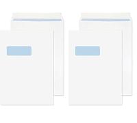 Blake Purely Everyday C4 324 x 229 mm 100 GSM Pocket Peel and Seal Window Envelopes (23892) White - Pack of 500