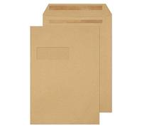 ValueX Everyday Envelopes C4 Manilla Pocket Window Self Seal 115gsm 32