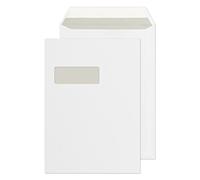 Blake Purely Everyday C4 324 x 229 mm 120 gsm Pocket Peel and Seal Window Envelopes (ENV32) Bright White - Pack of 250