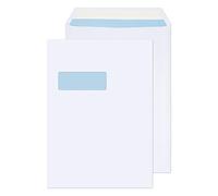 Blake Purely Everyday C4 324 x 229 mm 120 GSM Superior Pocket Peel & Seal Window Envelopes (34892) Ultra White - Pack of 250