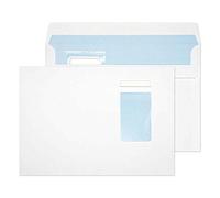Blake White Window Self Seal Wallet C5 162x229mm 100gsm (Pack 500)