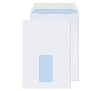 Blake Purely Everyday C5 229 x 162 mm 120 GSM Superior Pocket Peel & Seal Window Envelopes (33084) Ultra White - Pack of 500