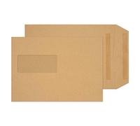 Blake Purely Everyday C5 229 x 162 mm 80 gsm Pocket Self Seal Window Envelopes (11084) Manilla - Pack of 500