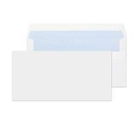 Blake Purely Everyday DL 110 x 220 mm 80 gsm Self Seal Wallet Envelopes (12882/100 PR) White - Pack of 100