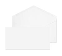 Blake Purely Everyday DL 110 x 220 mm 90 gsm Banker Invitation Gummed Envelopes (ENV2169) White - Pack of 1000