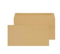 Blake Purely Everyday - Envelopes DL (110 x 220 mm) - 50 Pack - Thickness 80GSM Self Seal Envelopes - Manilla Envelope Brown - Office Stationery (11882/50 PR)