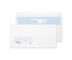 Blake Purely Everyday Environmental Envelopes DL 220 (W) x 110 (H) mm White 90 gsm Pack of 1000