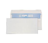 Blake Purely Environmental 102 x 216 mm 80 gsm Nature First Recycled Gummed Wallet Envelopes (RN010) White - Pack of 1000
