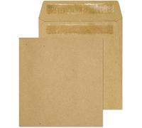 Blake Purely Everyday - Manilla Envelopes 108 x 102 mm - Pack of 50 - Weight 80GSM - Self Seal Brown Envelopes 4.3 x 4 Inches - Office Business Supplies (13922/50 PR)