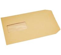 Blake Purely Everyday - Manilla Envelopes C5 Window (229 x 162 mm) - Pack of 500 - Weight 90GSM - Self Seal C5 Brown Envelopes 9 x 6.4 Inches - Office Business Supplies (18099)