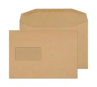 Blake Purely Everyday - Manilla Window Envelopes C5+ Window (162 x 238 mm) - Pack of 500 - Paper 80GSM - Gummed C5+ Envelopes in Manilla with Window - Business Supplies & Office Stationery (1008)