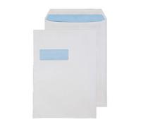 Valuex Pocket Envelope C4 Self Seal Window 90gsm White (Pack 250)