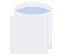 Blake Purely Everyday - White Envelopes 220 x 220 mm - Pack of 250 - Premium 100GSM - Self Seal Square Envelopes in White - Business/Office Supplies - Invitation/Wedding Use (5700)