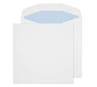 Blake Purely Everyday - White Envelopes 220 x 220 mm - Pack of 500 - Premium 100GSM - Gummed Square Envelopes in White - Business/Office Supplies - Invitation/Wedding Use (5707)