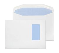 Blake Purely Everyday - White Envelopes C5+ Window (162 x 235 mm) - Pack of 500 - Weight 90GSM - Gummed C5+ Envelopes 6.4 x 9.3 Inches - Sustainable PEFC Certified - Office Business Supplies (3805)